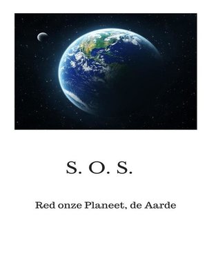 cover image of Red onze planeet, de Aarde